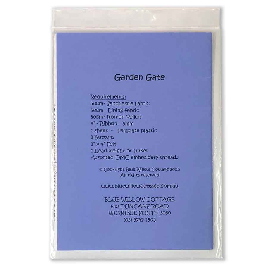 garden gate notions needed