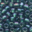 05270 Bottle Green Pebble Beads