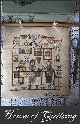 House of Quilting by Nikys Creations Cross Stitch Pattern