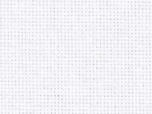 100 White Zweigart Aida 14 Count 109cm wide