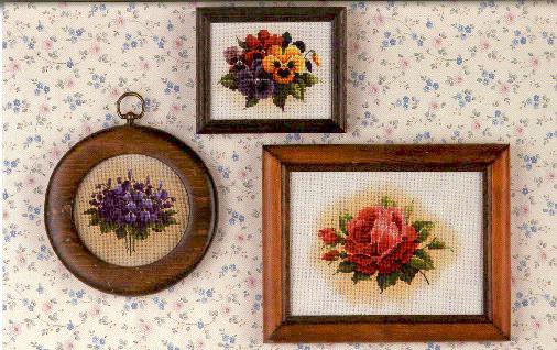 Tea Garden  Cross Stitch Pattern