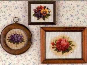 Tea Garden  Cross Stitch Pattern