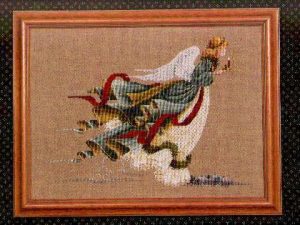 Angel of Light LL7 Cross Stitch Pattern by Lavender & Lace