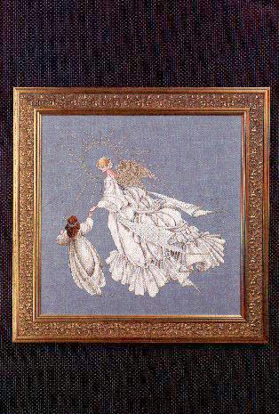 Angel of Mercy LL 28 Cross Stitch Pattern by Lavender & Lace