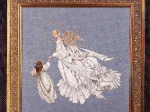 Angel of Mercy LL 28 Cross Stitch Pattern by Lavender & Lace