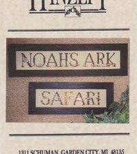 Noah's Ark Safari Cross Stitch Pattern