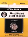 Nickel Plated Steel Thimble - Medium