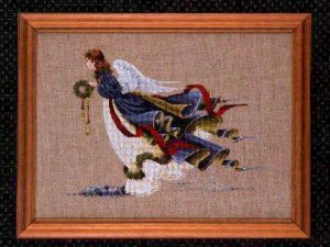 Angel of Freedom LL10 Cross Stitch Pattern by Lavender & Lace