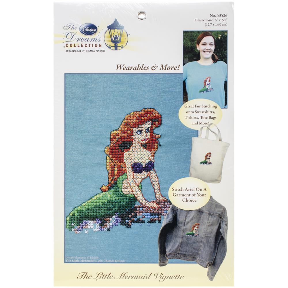 Little Mermaid Vignette (cross stitch kit)