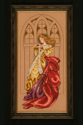 White Christmas Mirabilia MD 090 Cross Stitch Pattern