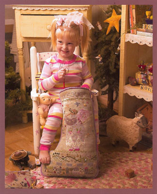 Elisabeth Christmas Stocking Pattern