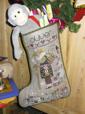 Oliver Christmas Stocking Pattern