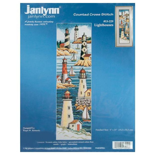 "Lighthouses" Janlynn Kit 13-0229