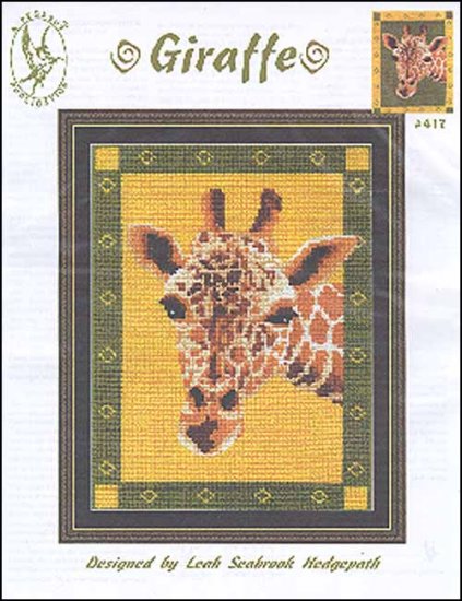 Giraffe pattern by Leah Seabrook Hedgepath