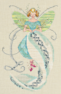 The Linen Fairy by Norah Corbet Cross Stitch Pattern