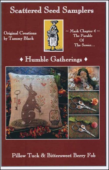 "Humble Gatherings" Cross Stitch Pattern by Scattered Seed Samplers