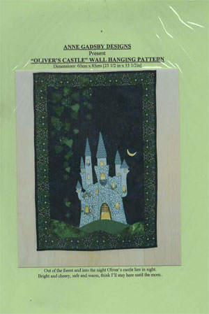 Oliver's Castle Wall Hanging Pattern by Anne Gadsby