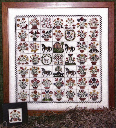 Emily Munroe Quilt Cross Stitch Pattern from Rosewood Manor