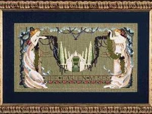 "The Garden Muses" Cross Stitch Pattern by Nora Corbett from Mirabilia Designs MD 44