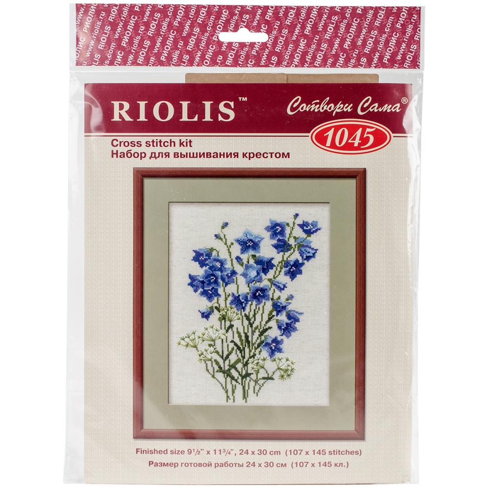 Blue Bells Cross Stitch Kit from Riolis1045