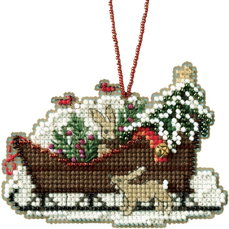 Woodland Sleigh Mill Hill Kit MH 16-1735