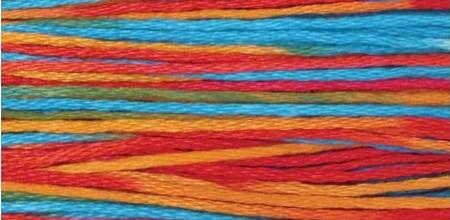 4107 Confetti Weeks Dye Works Floss