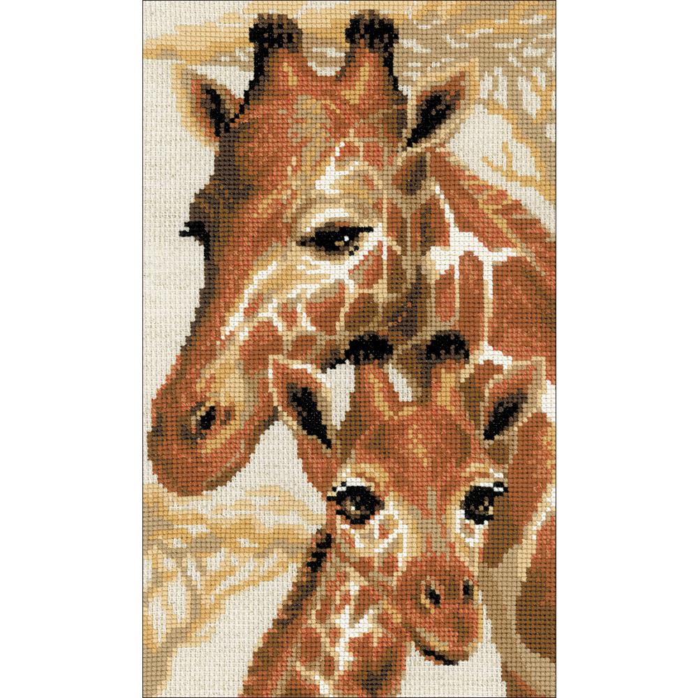 Giraffes Cross Stitch Kit by Riolis R1697