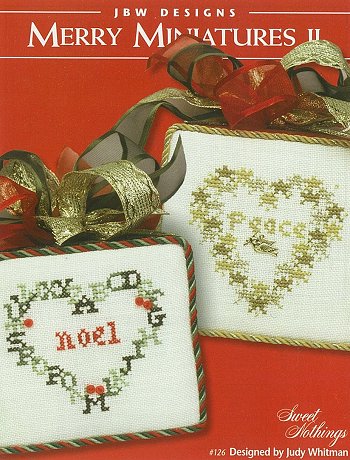 Merry Miniatures Cross Stitch Pattern by JBW 126