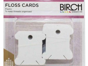 50 plastic birch bobbins