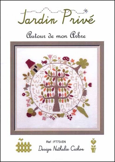 Autour De Mon Arbre Cross Stitch Pattern by Jardin Prive E6927