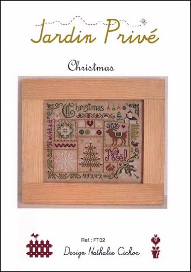 Christmas Cross Stitch Pattern by Jardin Prive H5766