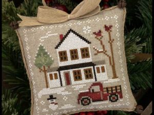 Farmhouse Christmas Part 3 Grandpa's Pick-up Pattern from Little House Needleworks