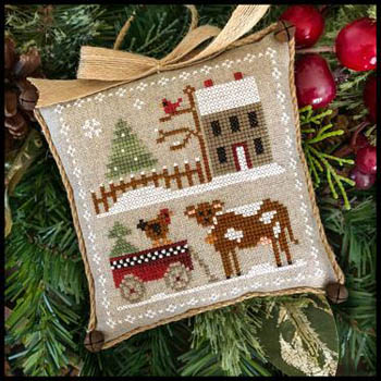 Farmhouse Christmas Part 4 Dairy Darlin Pattern from Little House Needleworks