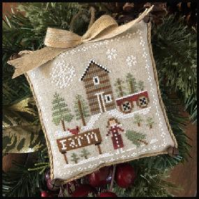 Farmhouse Christmas Part 6 Pinewood Farm Pattern from Little House Needleworks