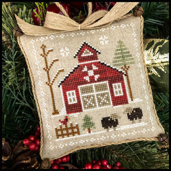 Farmhouse Christmas Part 9 Baa Baa Black Sheep Pattern from Little House Needleworks