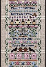 Needle in a Garden Just Nan Pattern and Scarecrow Charm JN115 & C36