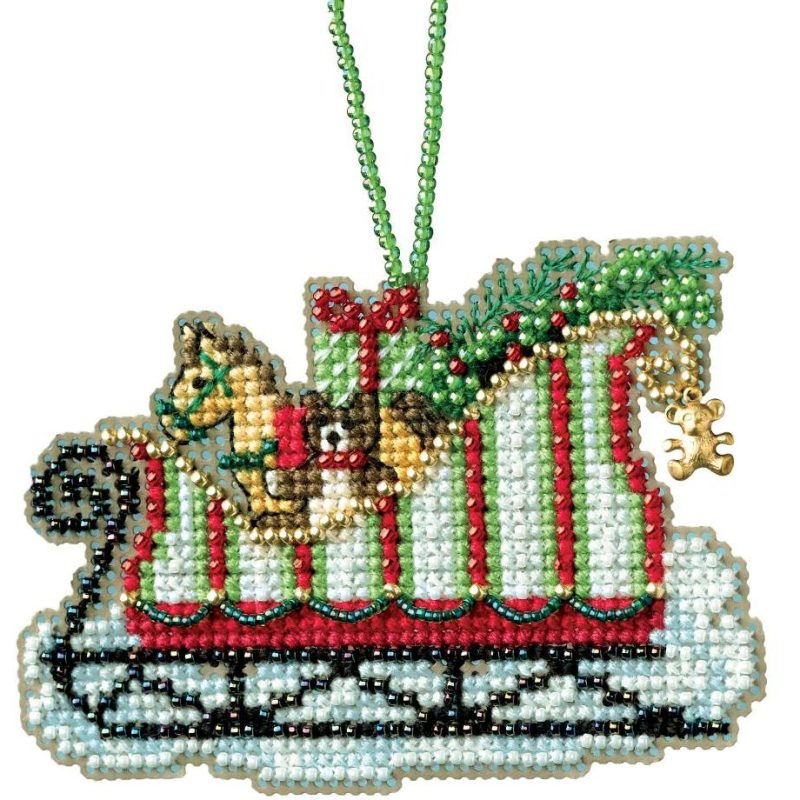 Toyland Sleigh Mill Hill Kit MH 16-1733