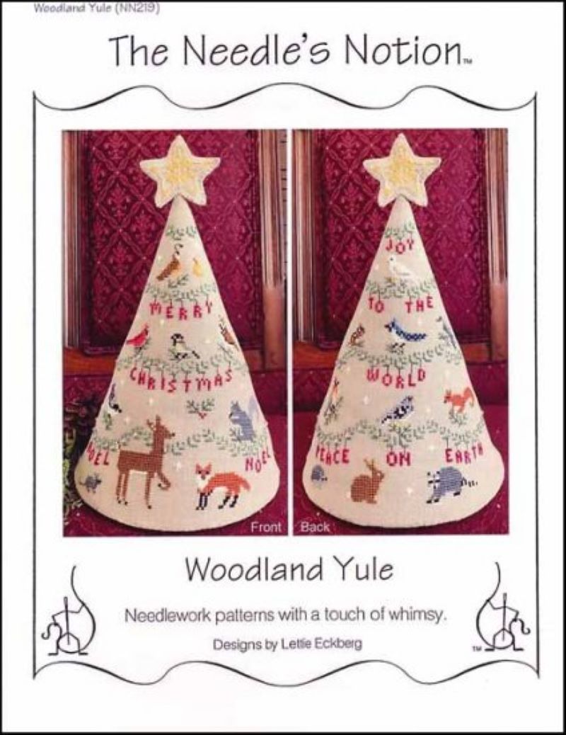 Woodland Yule Cross Stitch Pattern from The Needle's Notion