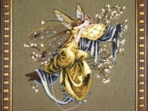 Lilly of the Wood -Dreaming Fairy Cross Stitch Pattern from Mirabilia MD80
