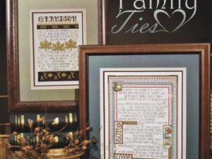 Family Ties Cross Stitch Pattern Book by Stoney Creek Book 432