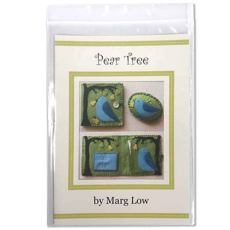 pear tree needlecase pattern