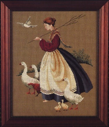 Feathers and Friends Cross Stitch Pattern from Butternut Road Br 01