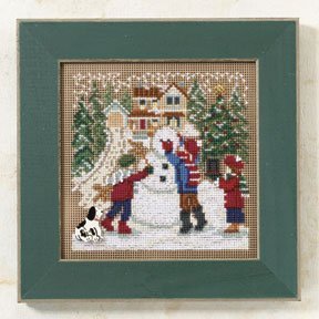 Snow Day Buttons and Beads Mill Hill Kit MH 14-9302