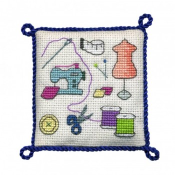 Sewing Pincushion Cross Stitch Kit from Textile Heritage