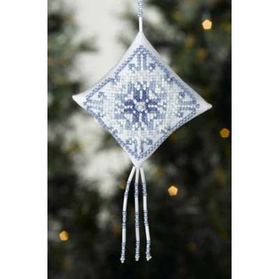 diamond snowflake kit by mill hill