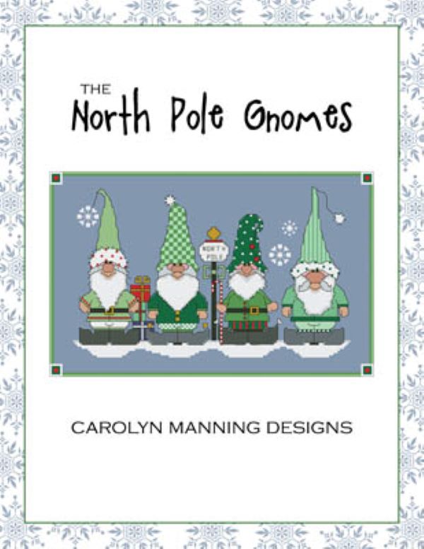 North Pole Gnomes Cross Stitch Pattern from CM Designs  19-2252