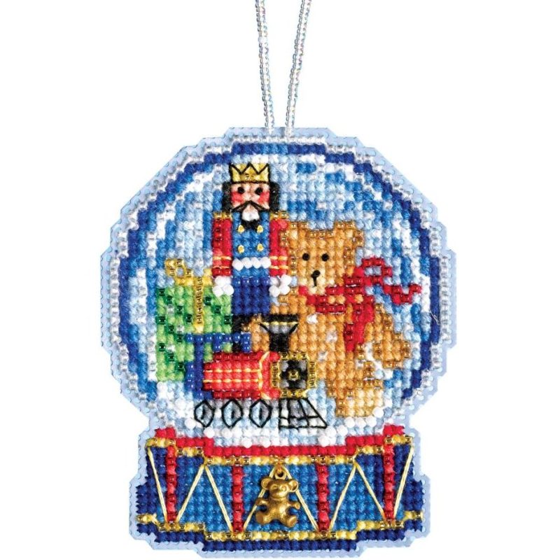 Toy Shop Snow Globe Ornament Mill Hill Kit MH16 1934