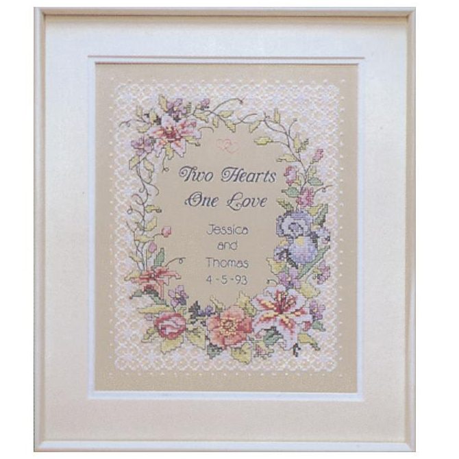 Two Hearts Dimensions Cross Stitch Kit 3122