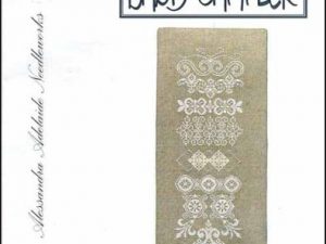 White Band Sampler Cross Stitch Pattern by Alessandra Adelaide Needleworks