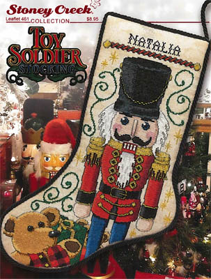 Toy Soldier Cross Stitch Pattern by Stoney Creek Leaflet 461